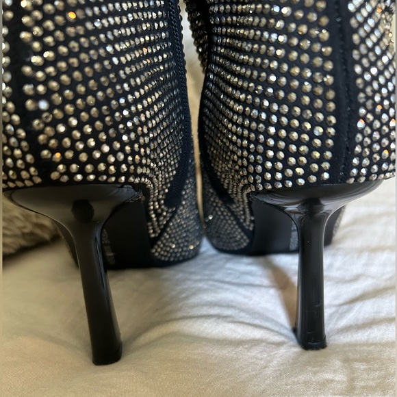 Steve Madden Crystal Heeled Boots - Picture 6 of 9